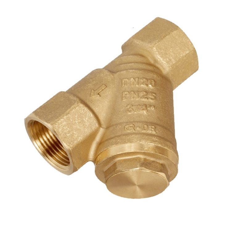 Фильтр латунный сетчатый Y-образный FVR Ду 15 Ру25 ВР Danfoss 065B8235