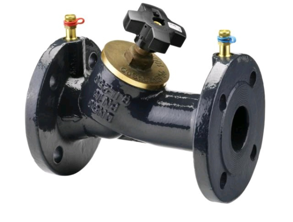 Клапан балансировочный MSV-F2 с изм/нип Ду 15 Ру16 ручной фл Danfoss 003Z1085