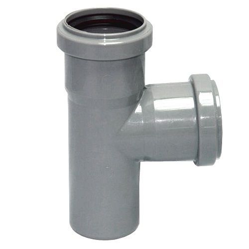 Тройник ПП (PP-H) серый Дн 32х32х45