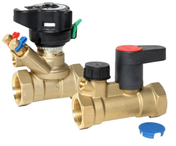 Комплект клапанов балансировочных MSV-BD/MSV-S Ду 15 Ру20 ручной ВР/ВР Danfoss 003Z4051