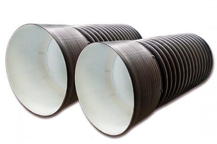 Труба гофрированная FD с раструбом SN6-SN7,5 ID 200